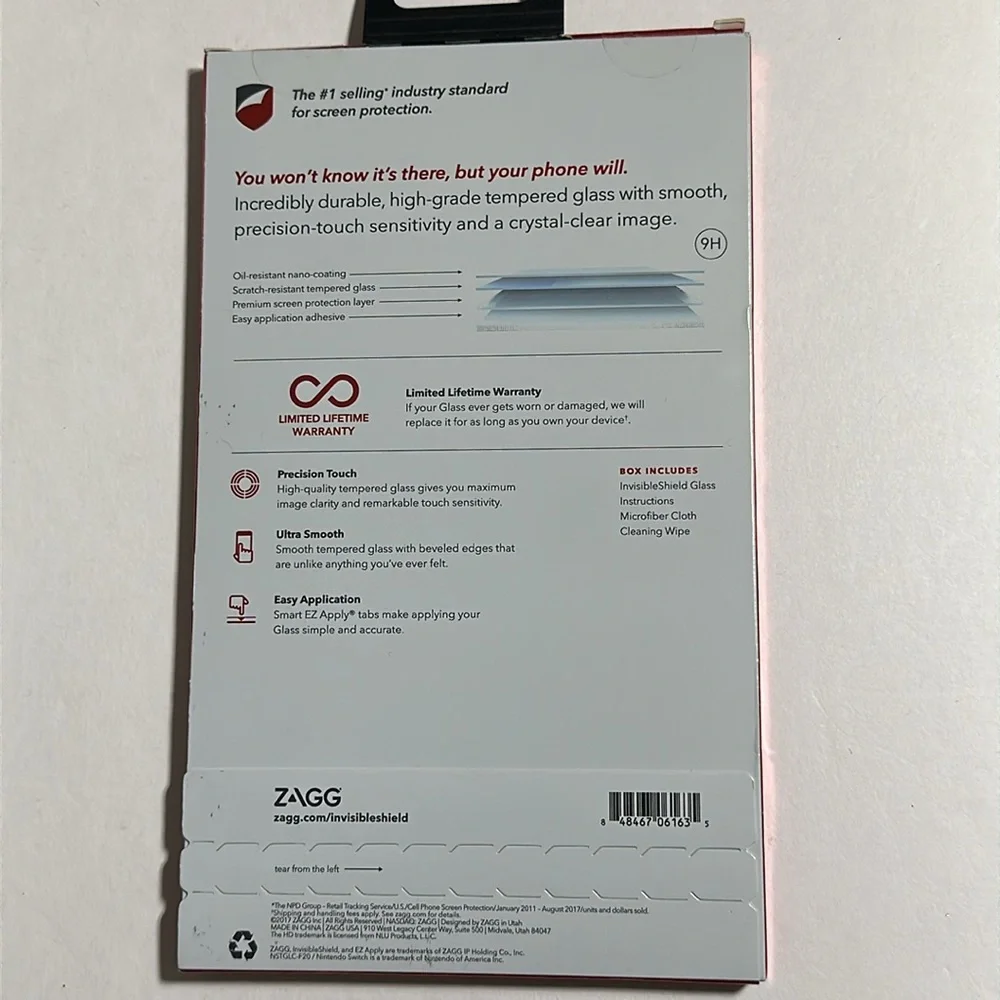 INVISIBLE SHIELD || Nintendo Switch - Glass HD Clarity Screen Protection
